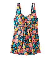 Soft-Drape Tankini Top Print Women's Shaping Swimwear