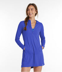 Women's Sand Beach Cover-Up Hooded Tunic