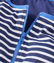 Women's Coastal Essentials Swimwear Long-Sleeve Tanksuit Print