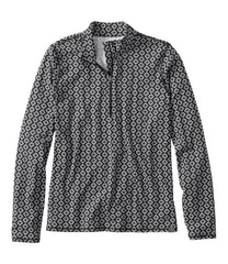 Women's SunSmart® UPF 50+ Sun Shirt Quarter-Zip Print