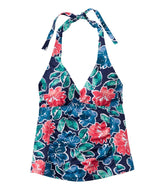 Women's BeanSport Swimwear Halter Tankini Top Print