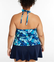 Women's BeanSport Swimwear Halter Tankini Top Print