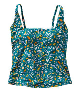 Squareneck Tankini Top Print Women's New Currents Swimwear