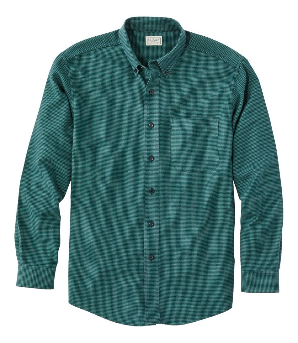 Houndstooth Men's Wicked Good Flannel Shirt Traditional Fit