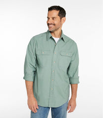 Men's Sunwashed Canvas Shirt Traditional Fit