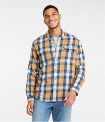 Men's 1912 Field Flannel Shirt Slightly Fitted Untucked Fit Plaid