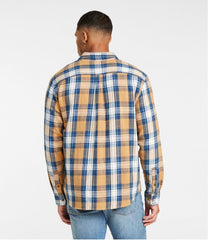 Men's 1912 Field Flannel Shirt Slightly Fitted Untucked Fit Plaid