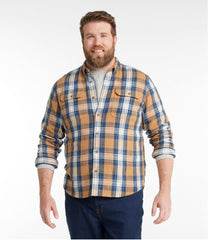 Men's 1912 Field Flannel Shirt Slightly Fitted Untucked Fit Plaid