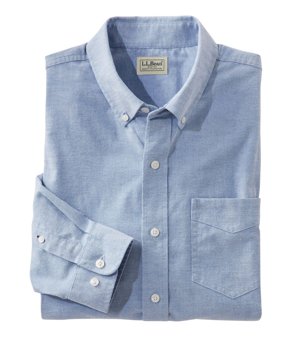 Traditional Untucked Fit Men's Comfort Stretch® Oxford Shirt