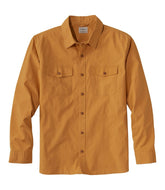 Men's Riverton Ripstop Shirt Traditional Untucked Fit Long-Sleeve