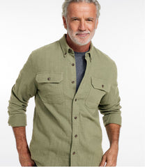 Slightly Fitted Untucked Fit Men's 1912 Field Flannel Shirt