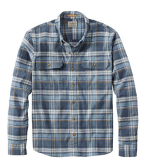 Long-Sleeve Men's Stonecoast Hemp Shirt Slightly Fitted Untucked Fit