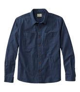 Long-Sleeve Men's BeanFlex® Twill Shirt Slightly Fitted Untucked Fit