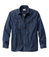 Men's BeanFlex® Denim Shirt Traditional Untucked Fit