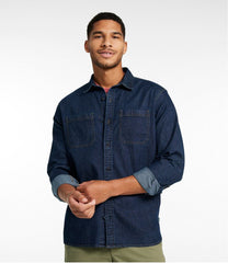 Men's BeanFlex® Denim Shirt Traditional Untucked Fit