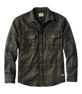 Plaid Men's Maine Guide Lightweight Wool Field Shirt