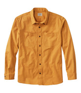 Traditional Untucked Fit Long-Sleeve Men's BeanFlex® Twill Shirt