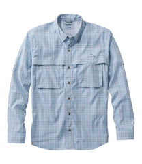 Plaid Long-Sleeve Men's Tropicwear Shirt