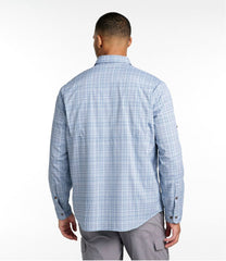 Plaid Long-Sleeve Men's Tropicwear Shirt