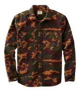 Print Slightly Fitted Untucked Fit Men's Bean's Moleskin Shirt