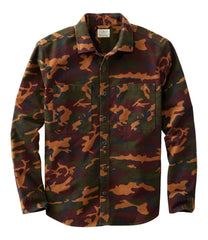 Print Slightly Fitted Untucked Fit Men's Bean's Moleskin Shirt