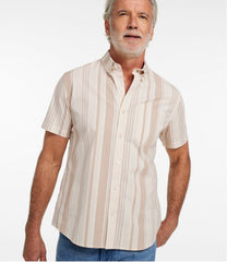 Men's Signature Stretch Poplin Shirt Short-Sleeve Slim Fit