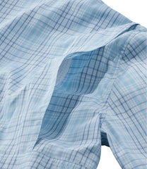 Men's Tropicwear Shirt Plaid Short-Sleeve