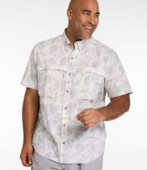 Short-Sleeve Print Men's Tropicwear Shirt