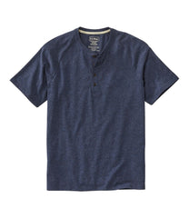 Short-Sleeve Henley Men's Comfort Stretch Pima Tee Shirt