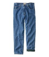 Men's Double L® Jeans Classic Fit Fleece-Lined