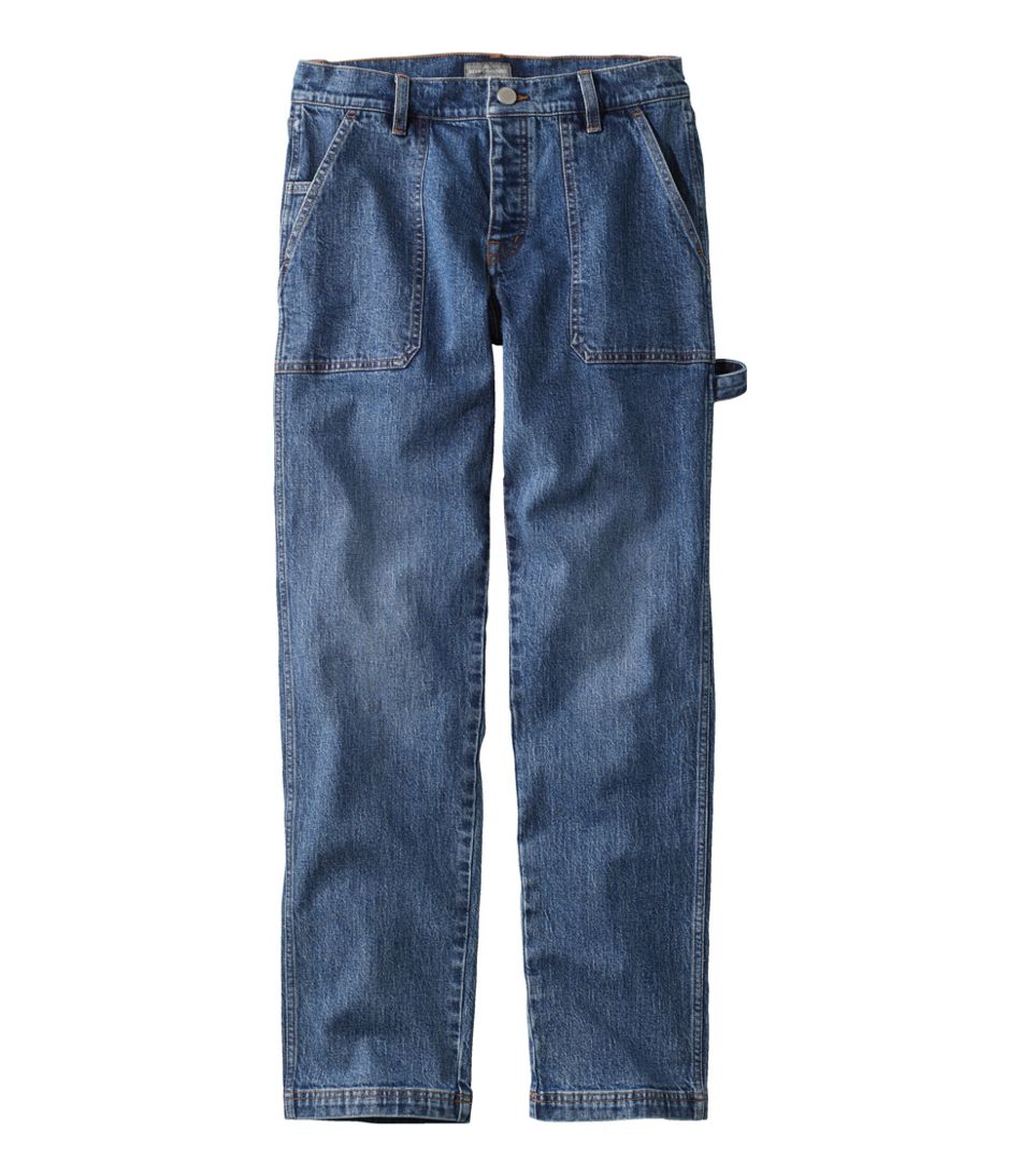 Classic Fit Men's Signature Heritage Utility Denim Straight Leg