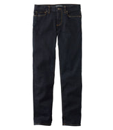 Men's Signature Five-Pocket Jeans with Stretch Slim Straight