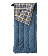 L.L.Bean Flannel Lined Camp Sleeping Bag 40°