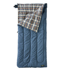 L.L.Bean Flannel Lined Camp Sleeping Bag 40°