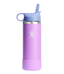 Kids' Hydro Flask Wide Mouth Straw Cap And Boot 18 oz.