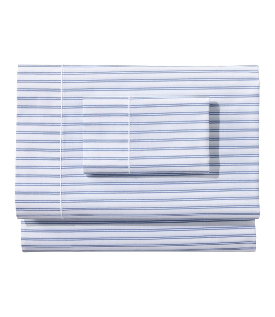 Stripe Premium Egyptian Percale Sheet Collection