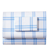 280-Thread-Count Pima Percale Sheet Collection Windowpane