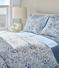 Print 280-Thread-Count Pima Cotton Percale Comforter Cover Collection