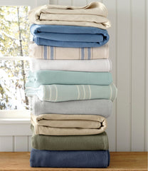 Stripe Maine Twill Blanket