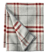 Plaid Washable Wool Blanket