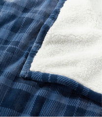 Plaid Wicked Plush Sherpa Throw