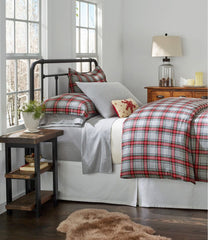 Heritage Chamois Flannel Sheet Collection Heather