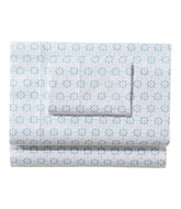 Print Sunwashed Percale Sheet Collection