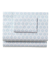 Print Sunwashed Percale Sheet Collection