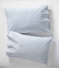 Print Sunwashed Percale Sheet Collection