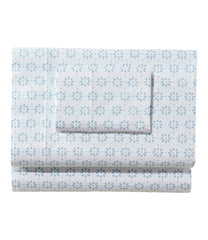 Print Sunwashed Percale Sheet Collection
