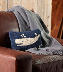 Striped Washable Wool Throw