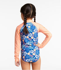 Rashguard One-Piece Girls' Watersports Swimwear