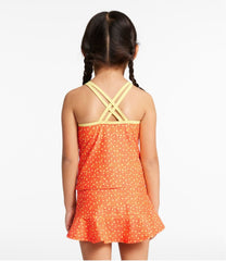 Tankini Skirt Set Girls' Watersports Swimwear