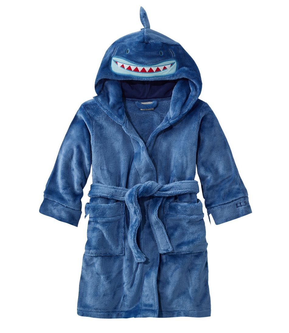 Toddlers' Cozy Animal Robe Hooded